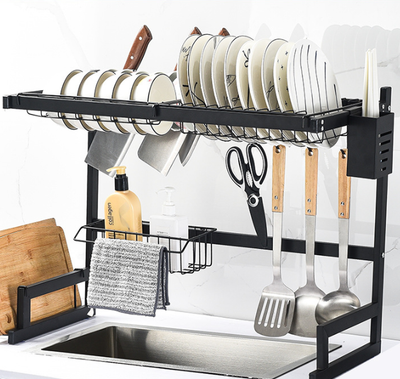Escurridor de Acero Inoxidable para Fregadero con Organizador de Platos y Cubiertos - Image 2