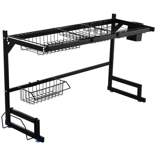 Escurridor de Acero Inoxidable para Fregadero con Organizador de Platos y Cubiertos - Image 4