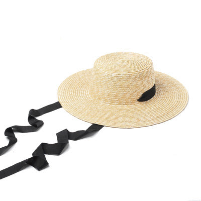 Sombrero de Paja Tejido a Mano para Playa y Ocio - Image 6