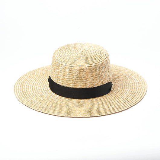 Sombrero de Paja Tejido a Mano para Playa y Ocio - Image 2