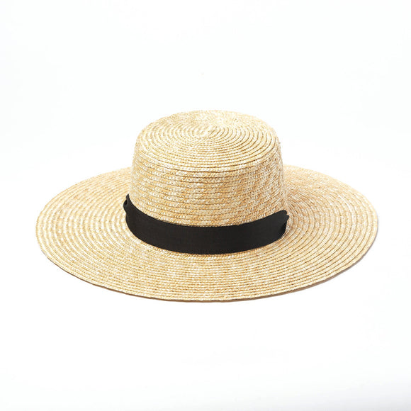 Sombrero de Paja Tejido a Mano para Playa y Ocio