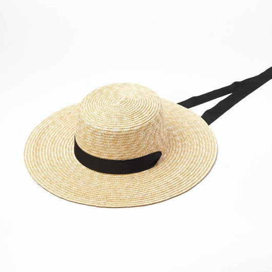 Sombrero de Paja Tejido a Mano para Playa y Ocio - Image 3