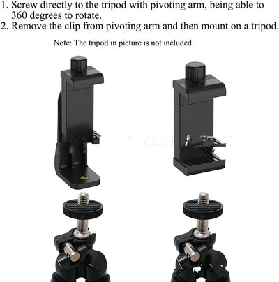 Trípode con Pinza para Celular - Rotación 360° y Control Remoto para Transmisiones en Vivo - Image 9