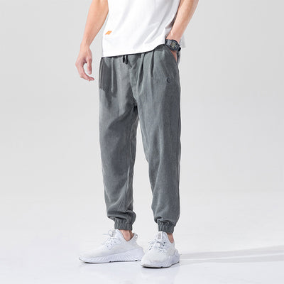 Pantalones Casuales Holgados Ligeros para Hombre - Comodidad Veraniega - Image 12