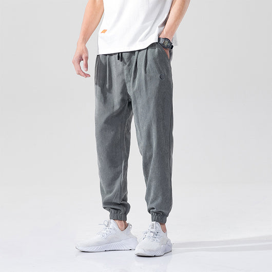 Pantalones Casuales Holgados Ligeros para Hombre - Comodidad Veraniega - Image 12