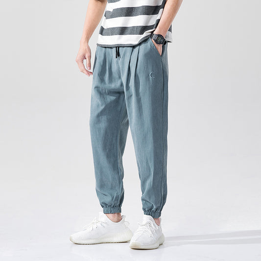 Pantalones Casuales Holgados Ligeros para Hombre - Comodidad Veraniega
