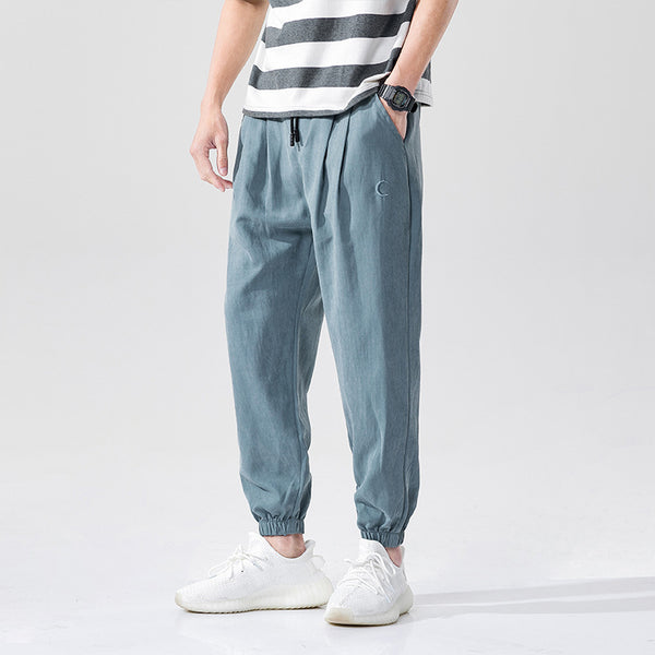 Pantalones Casuales Holgados Ligeros para Hombre - Comodidad Veraniega