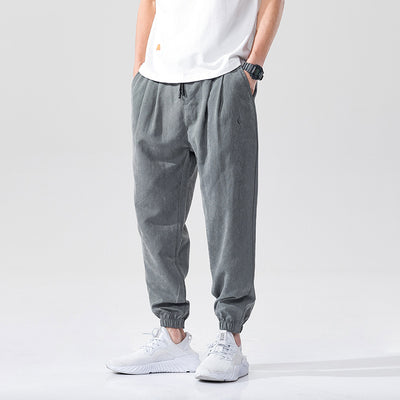 Pantalones Casuales Holgados Ligeros para Hombre - Comodidad Veraniega - Image 4
