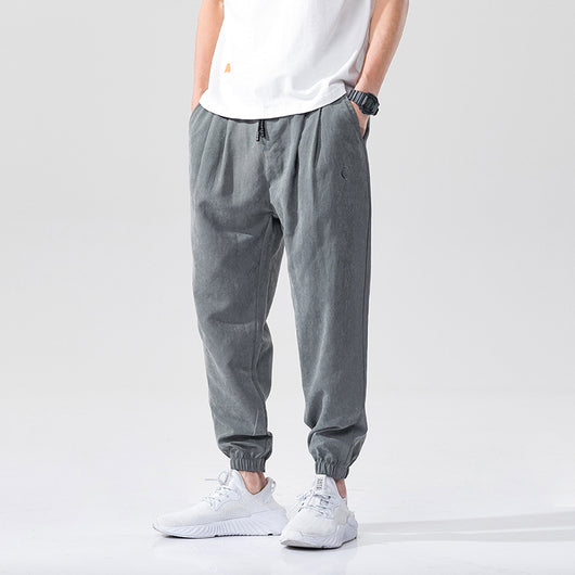 Pantalones Casuales Holgados Ligeros para Hombre - Comodidad Veraniega - Image 4
