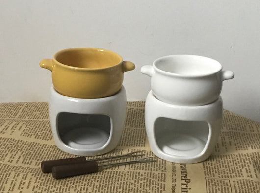 Juego de Fondue Premium en Porcelana para Queso y Chocolate - Image 9