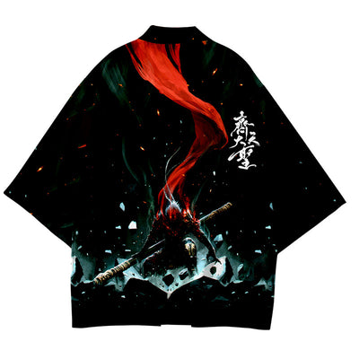 Kimono Unisex Estilo Oriental - Prenda Ligera de Protección Solar para Verano - Image 11