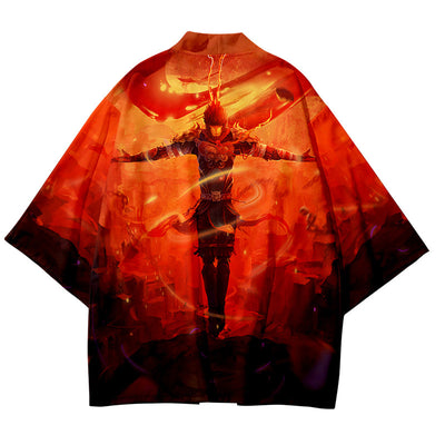 Kimono Unisex Estilo Oriental - Prenda Ligera de Protección Solar para Verano - Image 3