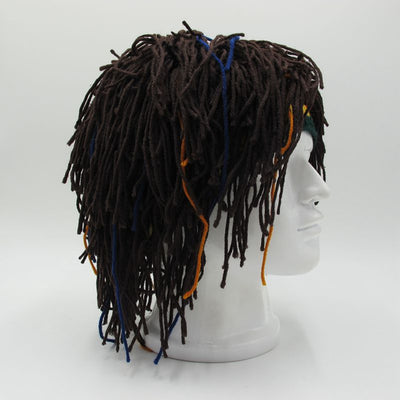 Gorro Reggae Jamaicano Rasta con Rastas Integradas - Boina Caribeña para Disfraz y Moda - Image 10