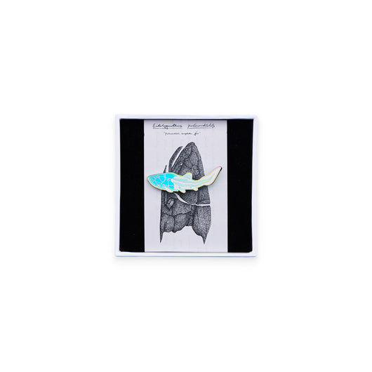 Broche Fósil Streamer Wannian - Diseño Original de Autor - Image 8