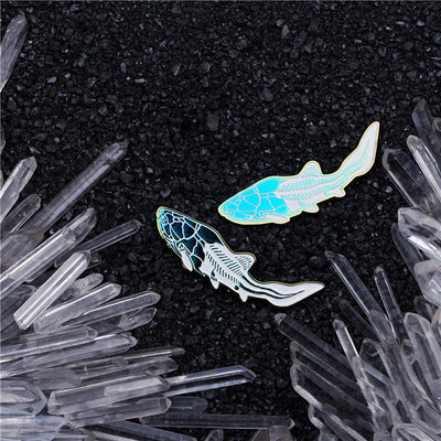 Broche Fósil Streamer Wannian - Diseño Original de Autor - Image 7