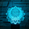 Lámpara LED 3D Táctil Multicolor con Carga - Luz Ambiental Decorativa