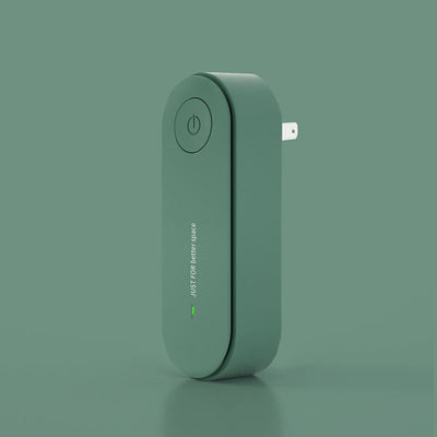 Red ultrasonic pest repellent with a power button, two-prong plug, and text "45 kHz" and "JUST FOR better space." - Image 8