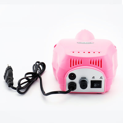 Pulidor de Uñas Eléctrico 25000 RPM con 12 Accesorios - Rosa - Image 8