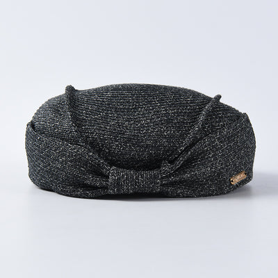 Boina de Paja Japonesa Elegante con Moño para Verano - Image 12