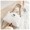 Bolsa de Hombro Grande con Cadena Dorada - Estilo Trendy Multiusos