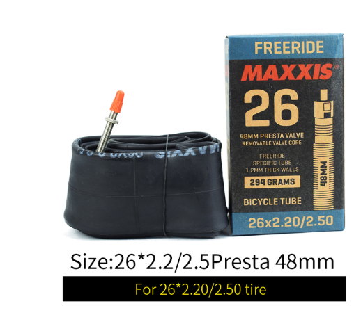Cámara Interior para Bicicleta de Montaña 700x25c - Válvulas Presta y Schrader - Image 2