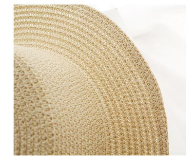 Sombrero de Paja Plegable para Mujer - Protección Solar Ideal para Playa y Verano - Image 15