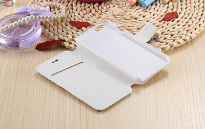 Funda Cartera Flip con Cristales Brillantes y Diamantes de Lujo - Image 4
