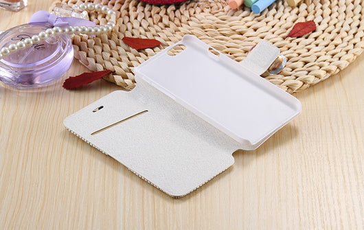 Funda Cartera Flip con Cristales Brillantes y Diamantes de Lujo - Image 4