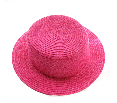 Sombrero de Paja Plegable para Mujer - Protección Solar Ideal para Playa y Verano - Image 5