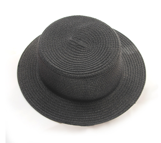 Sombrero de Paja Plegable para Mujer - Protección Solar Ideal para Playa y Verano - Image 4