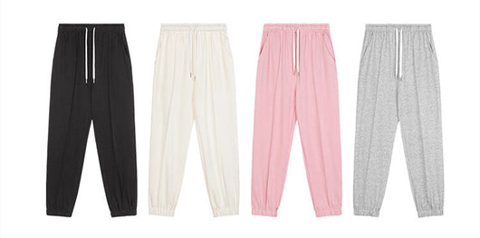 Pantalones Grises Sueltos de Pierna Ancha para Mujer - Estilo Urbano Verano - Image 5