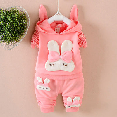 Conjunto de Sudadera y Pantalón para Niñas Pequeñas - 2 Piezas Manga Larga (9-24 Meses) - Image 3