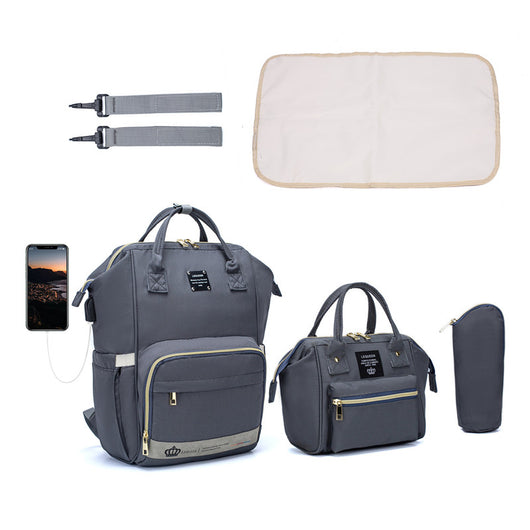 Mochila Bolso Multiusos 3 en 1 para Mamá y Bebé - Image 5