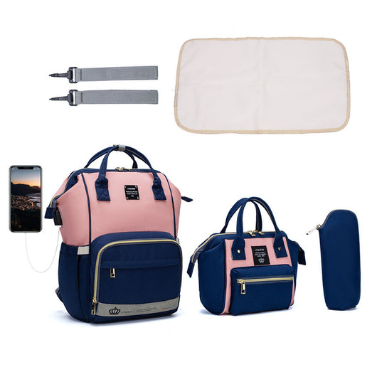 Mochila Bolso Multiusos 3 en 1 para Mamá y Bebé - Image 8