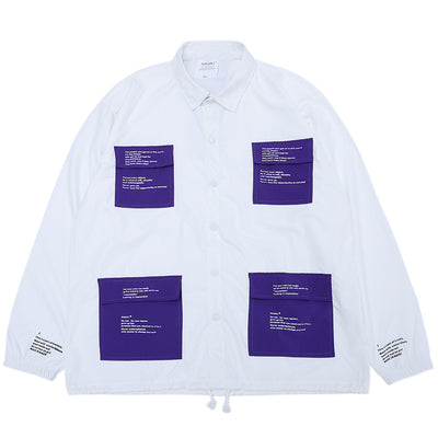 Camisa Impermeable y Cortavientos para Hombre - Diseño Urbano con Múltiples Bolsillos - Image 6