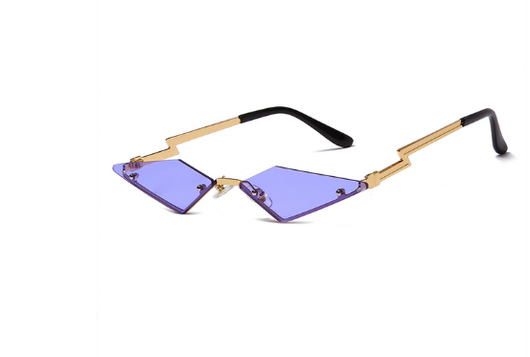 Gafas de Sol sin Marco con Cristales de Color Arcoíris - Estilo Street - Image 3