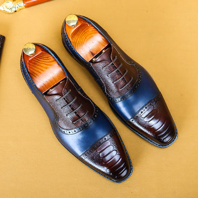 Zapatos de Cuero Genuino Primera Capa para Hombre - Image 3