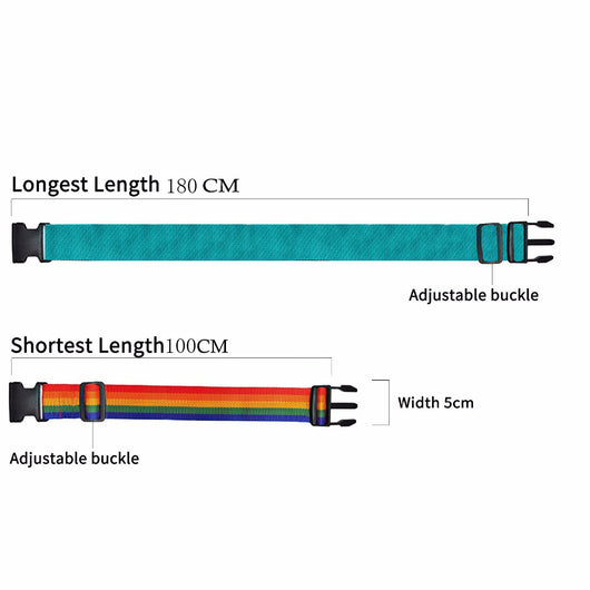 Cinturones de Seguridad Ajustables para Maletas - 7 Colores - Image 11