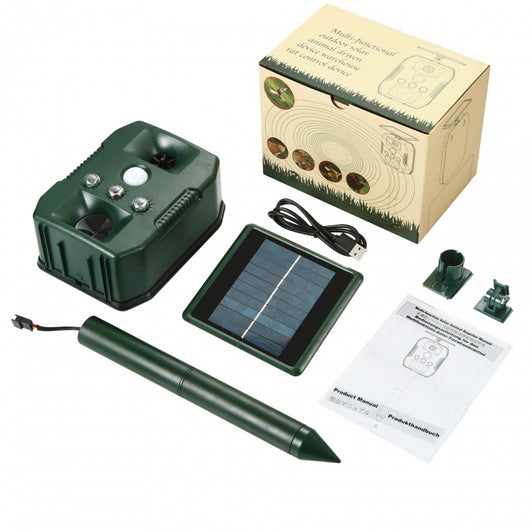 Repelente Ultrasónico Solar para Roedores y Aves - Image 10