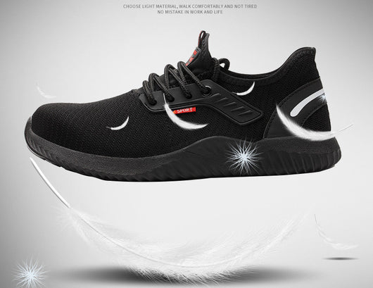 Zapatos de Seguridad Respirable Anti-aplastamiento para Trabajo - Image 10