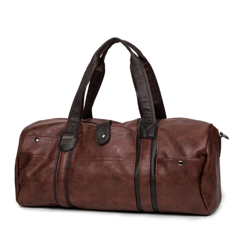 Bolsa de Viaje para Hombre Cuero Encerado Premium - Maletín Casual de Gran Capacidad - Image 4