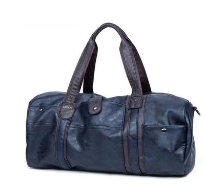 Bolsa de Viaje para Hombre Cuero Encerado Premium - Maletín Casual de Gran Capacidad - Image 3