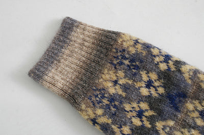 Suéter Retro para Mujer con Cuello Cuadrado y Mangas Largas - Diseño Jacquard Elegante - Image 10