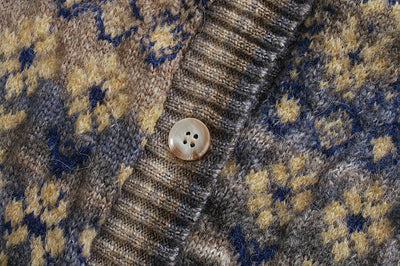 Suéter Retro para Mujer con Cuello Cuadrado y Mangas Largas - Diseño Jacquard Elegante - Image 14
