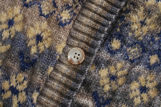 Suéter Retro para Mujer con Cuello Cuadrado y Mangas Largas - Diseño Jacquard Elegante - Image 14