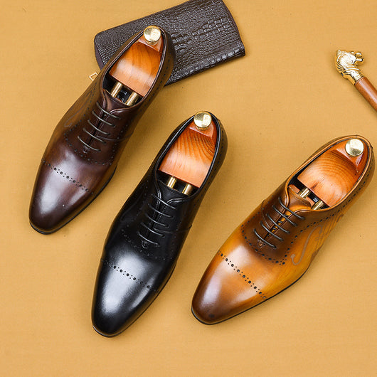 Zapatos Oxford de Cuero British Brock - Elegancia Casual para Profesionales - Image 7