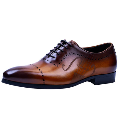 Zapatos Oxford de Cuero British Brock - Elegancia Casual para Profesionales - Image 12