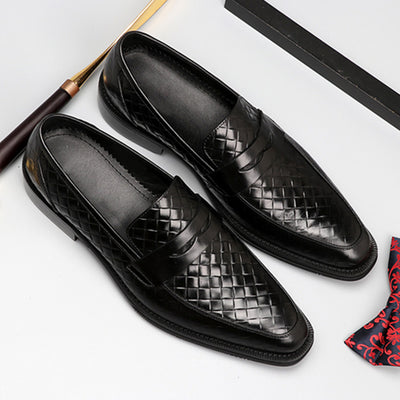 Zapatos de Cuero Retro Artesanales para Hombre - Talla Grande 48 Estilo Europeo - Image 4