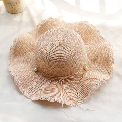 Sombrero de Paja Plegable con Ala Ancha para Mujer - Image 5