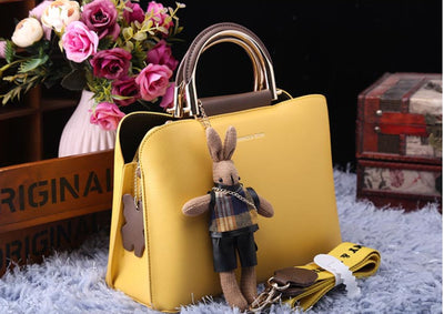 Bolsa de Cuero Auténtico para Mujer - Estilo Trendy Messenger Ejecutiva - Image 2